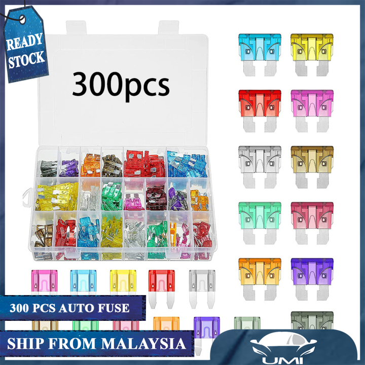 100 Pack 14 Gauge APM/ATM Mini Blade Inline Fuse Holders – 100% OFC Copper Wire