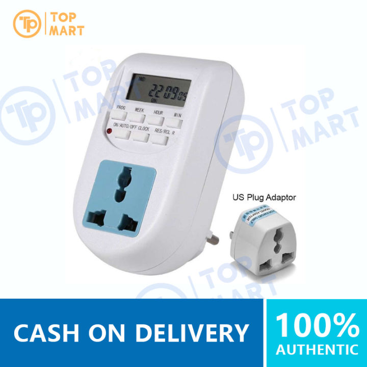Digital Timer AL06 Electronic Digital Mains EU Plug In Timer Switch
