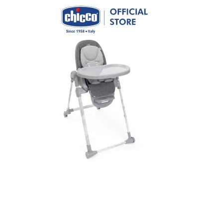 Ghế ăn Chicco Polly Armonia đa năng 3 trong 1 - Màu Ghi/Màu Nâu/Màu ghi đá