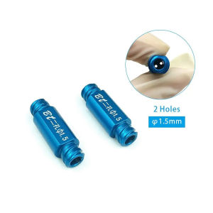 3 Holes/2 Holes/1 Holes Titanium Nano Fat Transfer Adapter Luer To Luer Fat Emulsification Autoclavable Liposuction Tools 2pcs