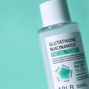 APLB Glutathione Niacinamide Facial Toner LIPO GLUTA NIAC VITAMIN ™ 15.2% 5.41 FL.OZ/Korean Skincare Replenishing Moisture Revitalize for Gentle and Improve Skin Texture Through Niacinamide