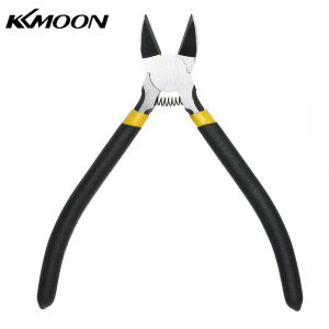 KKmoon LODESTAR Japan Type High-carbon Steel Plastic Nippers Diagonal Cutting Plier Jewelry Electrical Wire Nipper 150mm 6" Cable Cutters Cutting Side Snips Hardware Tool