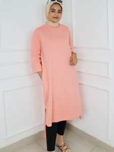 Baju Midi Dres Jumbo Gamis Wanita Muslim Casual Muslimah Terbaru Murah Meriah NO DRAMA MIDI DRES KAOS KATUN COMBED 24 S APK SABLON