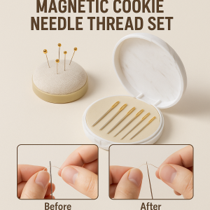 Light luxury needle and thread set box student dormitory sewing tools