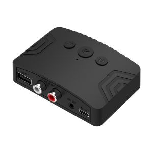 Bộ Thu Âm Thanh Không Dây Bluetooth 5.3 Với Giắc Cắm Quang RCA AUX 35 Mm Hỗ Trợ Ổ Đĩa Flash USB Cho TV Máy Tính Ô Tô