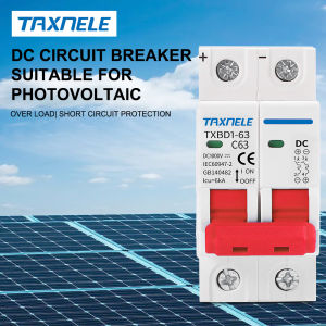 เบรกเกอร์สวิตช์แบตเตอรี่พลังงานแสงอาทิตย์2P DC 1000V เซลล์พลังงานแสงอาทิตย์พีวี6A 16A 20A 25A 32A 40A 63A DC MCB สำหรับระบบ