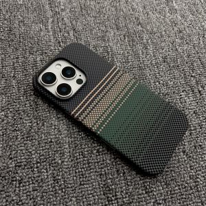 Slim Frameless Carbon Fiber Pattern Case For iPhone 17 Air 16 Plus 15 14 13 12 11 Pro Max Matte Magnetic For Magsafe Hard Cover