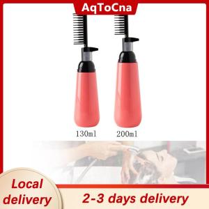 [COD] AqToCna Ship within 24 hours Hair Colouring Comb Empty Hair Dye Bottle with Applicator Brush Dispensing Salon
