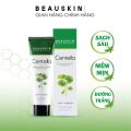 Sữa rửa mặt kháng khuẩn làm sạch da Beauskin Cica Centella Cleansing Foam 120ml - Hàn Quốc Chính Hãng. 