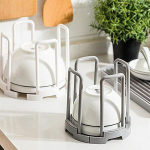Dish Organizer Rack Storage Retractable Bowl Rack Kitchen Storage Bowl Rack Multifunctional Creative Tableware Rack