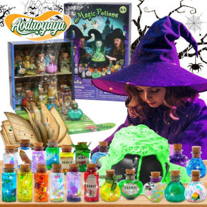 Aoduoyaya Kids Magic Potion DIY Kit Science Experiment Educational Toy Kit Kids Girls Birthday Gifts Mainan