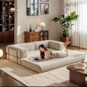 2025 Living Room Bedroom Sofa Vacuum Compression Home Double Seat Couch Sofa Bed Furniture Wholesale Household Items