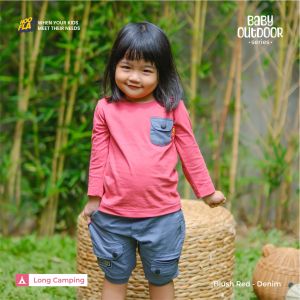 Baju Setelan Anak Perempuan Usia 6 Bulan Sampai 5 Tahun Baby Outdoor Series By Hooflakids