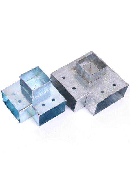 Square Railing Coupling Guardrail railing fittings square pipe connection welding-free ...