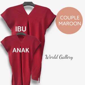 Couple Long Square Nagita Viral Ibu dan Anak Polos murah