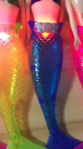 7 Mermaids for Doll Toys Toddler Bathtub Toys for Creative LED Light Designs Children Toy Gift for Kids Girls 3 Year O