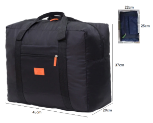 Travel Bag Big Size Solid Foldable Nylon Soft Waterproof Hand Luggage Storage Carry-On Duffle Suitcase Business Backpack