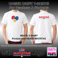 DepED MATATAG HEART LOGO PRINTED on PREMIUM Drifit T-Shirt. 