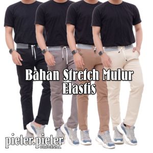 Celana Chino Cino Panjang Pria Dewasa Celana Chino panjang Model Rip Kolor Hight quality Stretch Pinggang mulur..