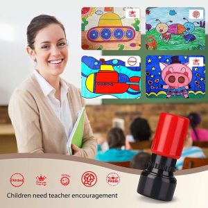 stampitbulacan2ND STORE--- Round Stamp Logo Series 17mm diameter Loyalty Card Stamp Motivational Stamp Kids Stamp smiley stamp very good