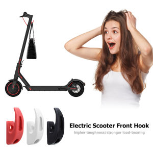 Portable Nylon Front Hook Hanger for M365 Electric Scooter Helmet Bags Grip-Black/Red/White