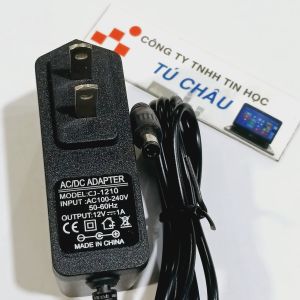 Adapter DC 12V - 1A / 12V - 2A (Đầu cắm 5.5mm x 2.1 -- 2.5mm)