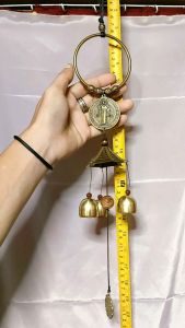 St. Benedict Wind/Door Chimes for Protection Against Evil 15-20 inches height 1.75 inches Medal Sizes