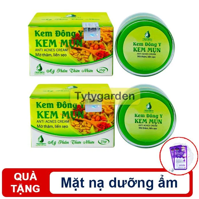 [HCM]Combo 2 Hộp Kem Giảm Mụn Ngân Bình - TẶNG KÈM MẶT NẠ DƯỠNG DA [BÁN ...