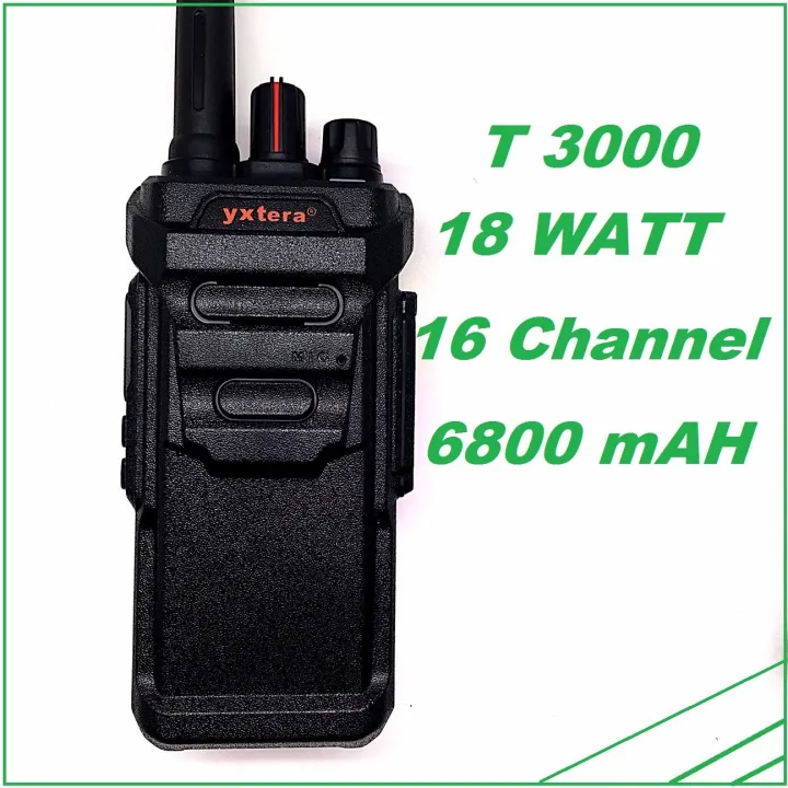 Yxtera T3000 18watt High Power Walkie talkie super long range