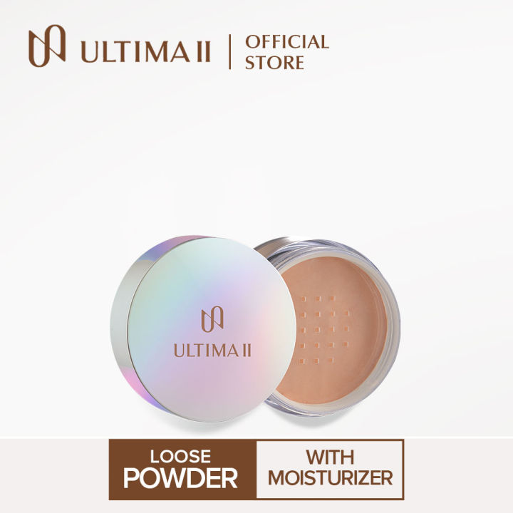 ULTIMA II Delicate Translucent Face Powder With Moisturizer 24 gr - Bedak Tabur Halus & Hasil Natural