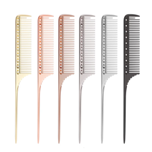 Portable Tail Comb For Precise Hair Parting And Styling Suitable For Home Use Or Travel Compact And Efficient Hair Comb