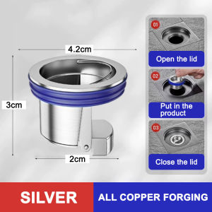 Worthbuy Injap Graviti Perangkap Lantai Core Drainage Stopper Floor Trap Gravity Valve Sewer Trap Floor Drain