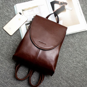 Royal Bagger Backpack for Women Genuine Cow Leather Girls Backpacks Fashion Shoulder Crossbody Bag Elegant Travel Bags Korea Style