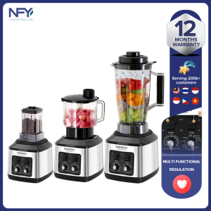 New 3L 6in1blender commercial stainless steel high-power pure copper mixer meat crushing and ice juicer