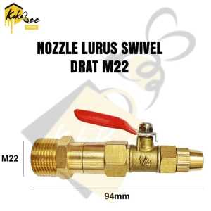 Valve Stop Setop Kran Keran Valve Steam Setim Stim Gun Jet High Pressure Cleaner Service Semprot Semprotan Penyemprot Cuci Bersihin AC Airconditioner Pendingin Ruangan Mobil Motor Drat 1/4 Kepala Nozzle Nozle Nosel Spray Sprayer Bengkok Lurus Kuningan