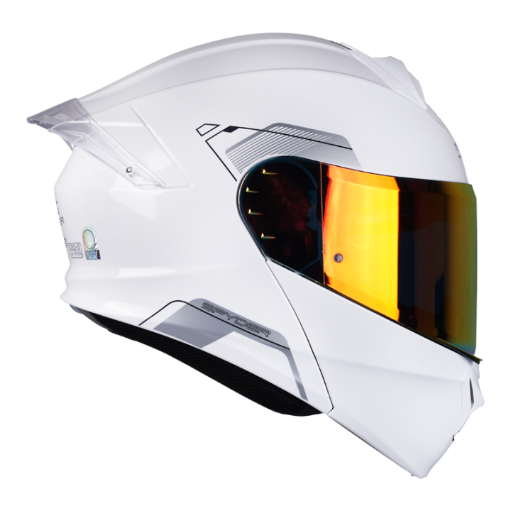 Spyder Force Pd S V Modular Dual Visor Helmet Free Clear Visor