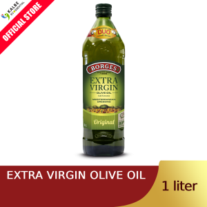 [FREE 8 125ml Extra Virgin Olive Oil] Borges Extra Virgin Olive Oil 1 Liter – Imported Healthy Cooking Oil Cholesterol Free