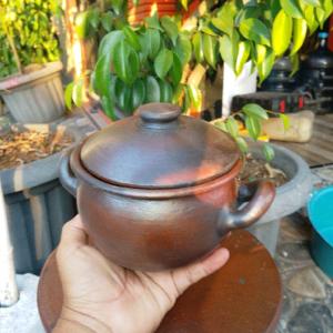 panci sayur tanah liat panci grabah diameter 14cm