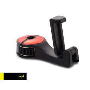 【SKIT SG】2 Pack Car Back  Seat Hooks Phone Holder Universal Multifunctional Car Vehicle Back Seat headrest Mobile Phone Holder Hanger Mount Holder Hook for Holding Phones and Hanging Bag Purse Cloth Grocery