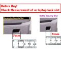 Genuine Kensington K64615EU Desktop PC & Peripheral Security Locking Kit For Laptop,PCs, TVs, monitors, hard drives(NAS) and projectors. 