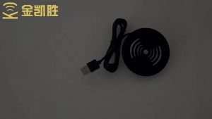 Embedded Wire Wireless Charger 15W Mobile Phone Fast Charging Smart Desktop Desk Bedside Table Wireless Charging