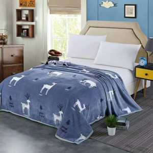 Selimut Bulu Halus Ukuran 180x200 Motif Panda Rabbit Dewasa Terlaris Murah Berkualitas