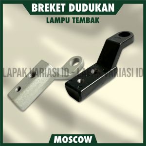 BRAKET DUDUKAN LAMPU / BREKET CRASBAR JEPIT DUDUKAN LAMPU TEMBAK LAMPU SPION MOTOR  PLUG AND PLAY UNIVERSALPASANG MATIC BEBEK / DUDUKAN BREKET LAMPU SPION MOTOR DEPAN FULL CNC 1 PCS BRAKET LAMPU TEMBAK SPION MOTOR