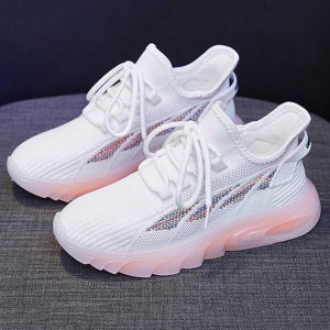 New WomenS Shoes Breathable Mesh Shoes Korean Style Versatile Casual Shoes Fashionable Soft-Soled Jelly Shoes Trendy WomenS Shoes