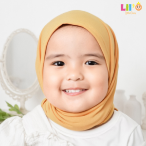 Khaira Hijab By Lilo - Littlebeeboutique - Elbi - Hijab Instant - Jilbab Anak Perempuan - Kerudung Anak Perempuan - Hijab Anak Bayi Lucu - Hijab Anak Murah - Jilbab Instan Anak Anak - Jilbab Anak Bayi Lucu - Jilbab Instant Anak - Kerudung Baby