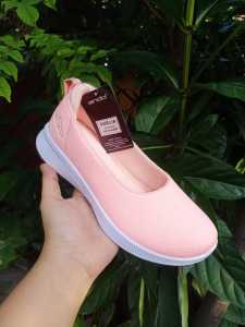 SEPATU SLIP ON WANITA ANDO ONELIA ABU HITAM PRITA SIZE 37-40 - SEPATU FLAT SHOES CEWEK HITAM PUTIH MURAH - SEPATU CASUAL WANITA - SEPATU SELOP PEREMPUAN MURAH KEREN