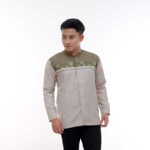Baju Koko Lengan Panjang Bordir Komputer new series