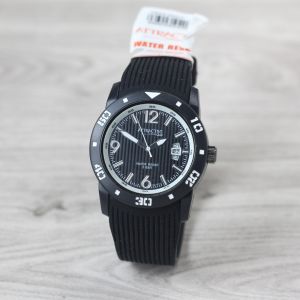 JAm tangan Q&Q DB02 ATTRACTIVE tali rubber/karet bulat analog original wanita