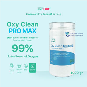 Oxy Clean Pro Max - Pemutih Pakaian / Penghilang Noda / Pencerah Pakaian OxyAsh 1000 gr by Kimiamart.id