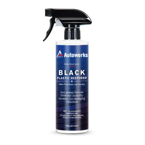 autoworks back to black plastic restorer black color restorer original polishing wax for plastic raptors magic wax 500 ml car polishes cleaner wax black shine for car detailing set armour all original car interiror cleaner dashboard restorer